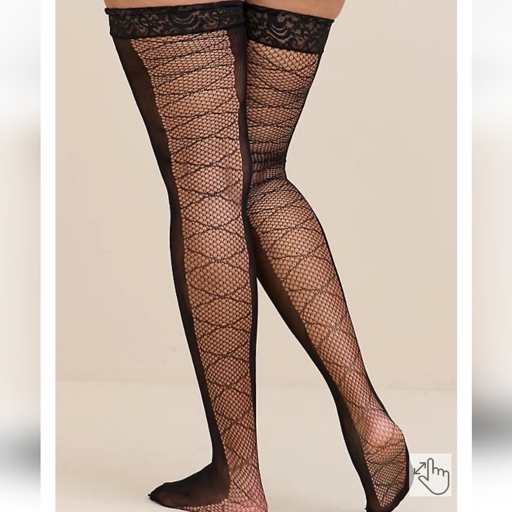 🆕️🖤BLACK BACK LACE-UP TIGHTS🖤